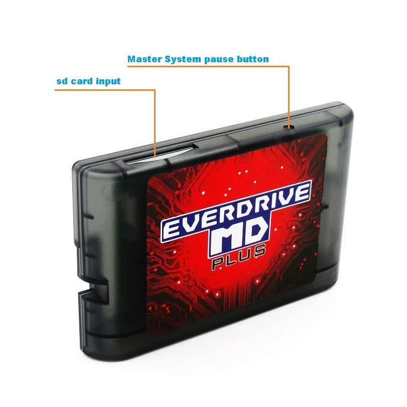 Everdrive Sega Megadrive + 16gb sd-kaart